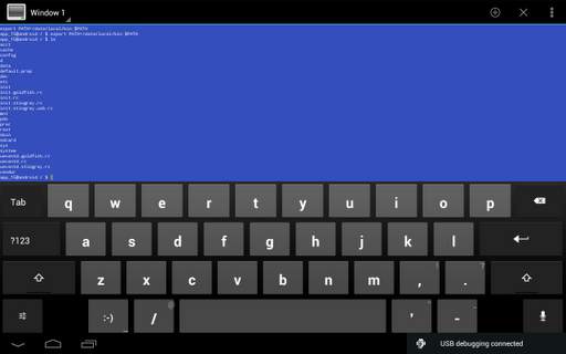 Terminal Emulator for Android screenshot 10