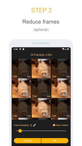 Gif mini: GIF Editor स्क्रीनशॉट 5