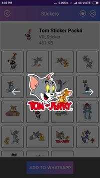 Tom & Jerry Stickers For Whatsapp screenshot 4