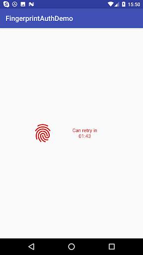 Fingerprint Auth Helper Demo screenshot 2