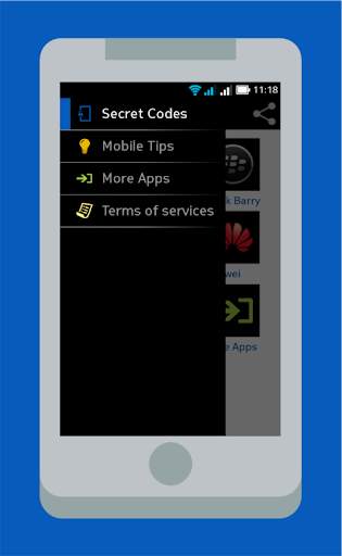 Secret Codes for Mobiles screenshot 3