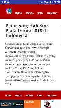 Bola Dunia 2018 screenshot 3