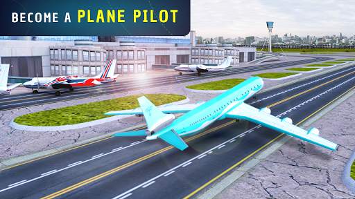 Airplane Driving Simulator 2020 screenshot 1