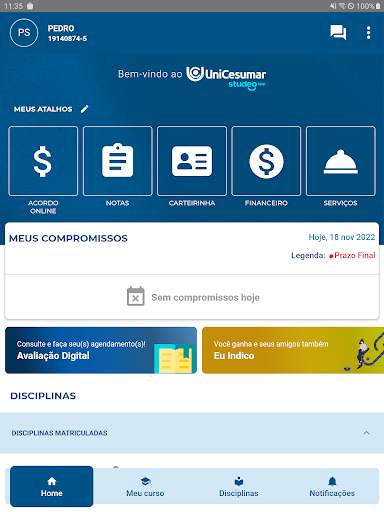 Unicesumar Studeo App screenshot 7