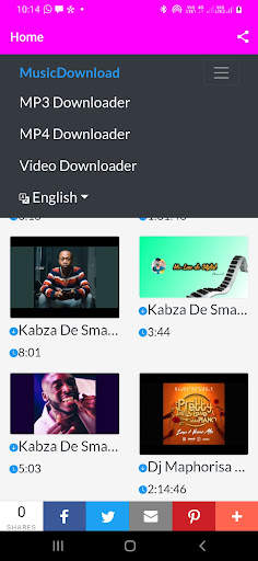 Mp3music Downloader screenshot 5
