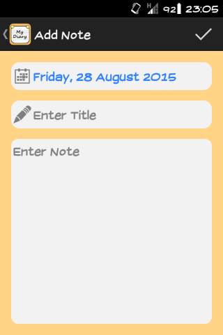 My Diary screenshot 1