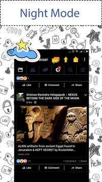 Mini for facebook mini fb lite screenshot 2