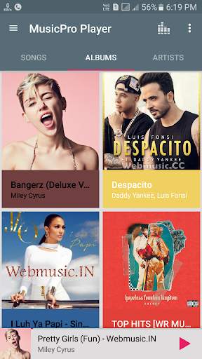 MusicPro Player - 2018 Music Player screenshot 5