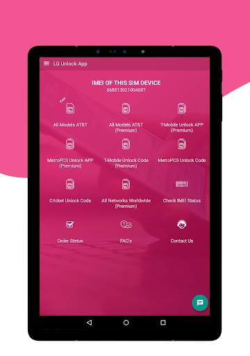 Free Unlock Network Code for LG SIM screenshot 11