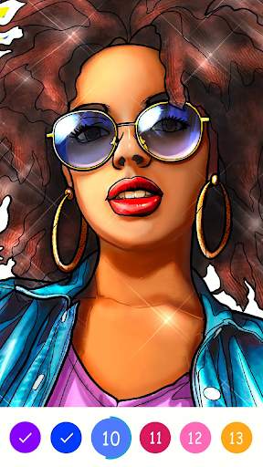 Paint Fun - Paint by Numbers & Coloring Games screenshot 1