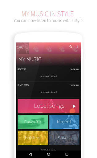 My Music Player screenshot 1