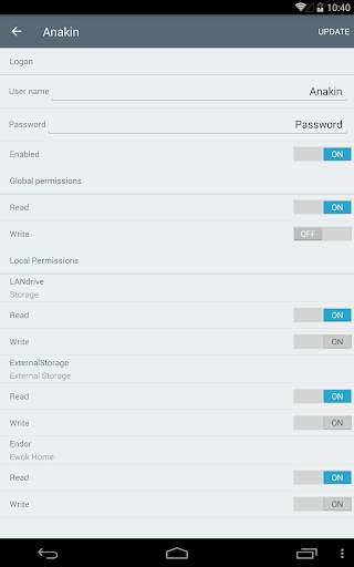 LAN drive - SAMBA Server & Client screenshot 14