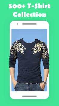 Man T-Shirt Photo Suit screenshot 2