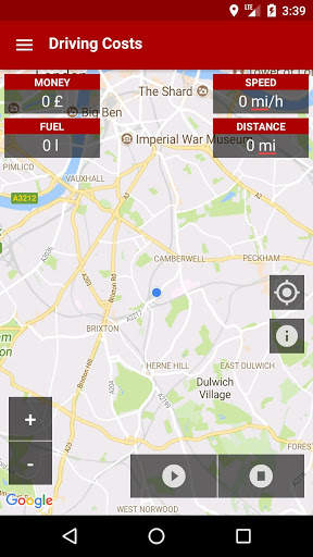 Driving costs screenshot 1