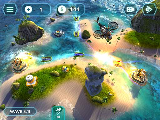 Naval Storm TD screenshot 1