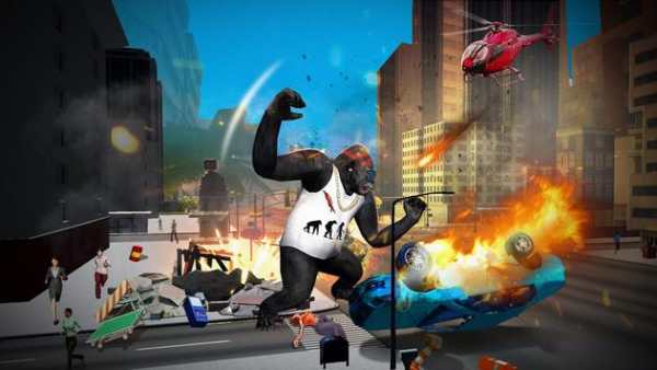 Angry King Kong Rampage: Gorilla Simulator Games screenshot 5