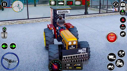 Drive Tractor: Farming Game 3D screenshot 3