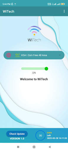 WiTech VPN screenshot 1