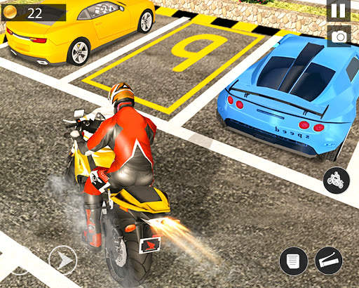 City Bike Rider Parking Game screenshot 2