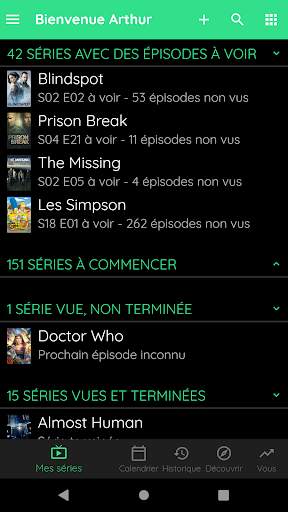 TV Show & Movie Tracker - Trakt client screenshot 2