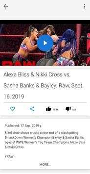 WWE VIDEOS screenshot 4