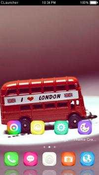 Cartoon London Bus Theme screenshot 3
