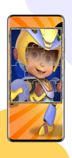 Vir robot boy Puzzle screenshot 5