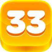 33 Numbers icon