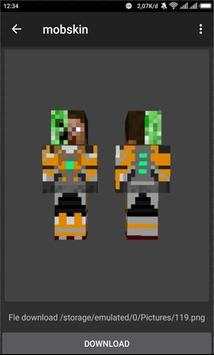 Mob Skins_for_Minecraft PE screenshot 2