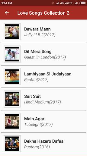 Hindi Romantic Love Songs - प्रेम गीत screenshot 3