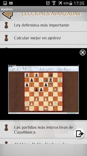 Tutoriales de Ajedrez screenshot 6
