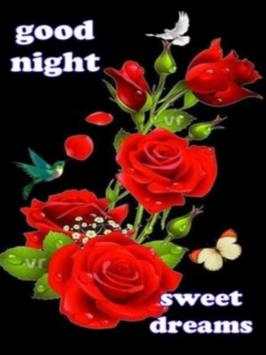 Good Night Flowers images gif скриншот 3