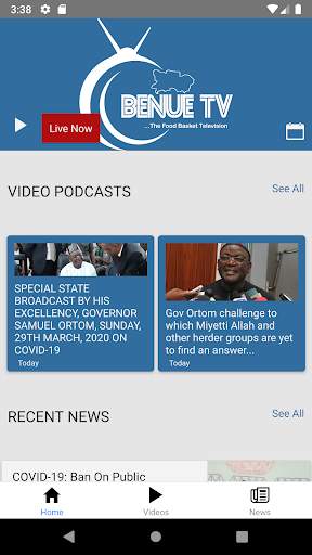 Benue TV screenshot 1