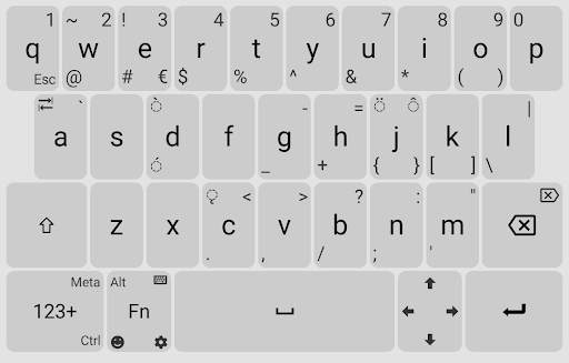 Unexpected Keyboard screenshot 1