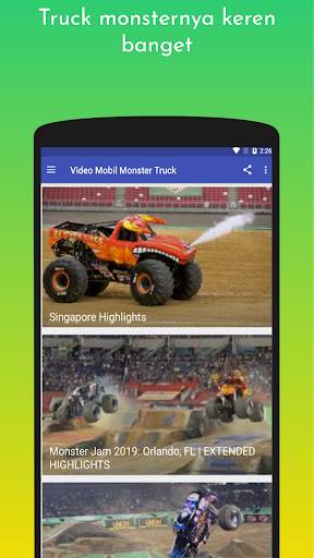 Video Mobil Monster Truck screenshot 2
