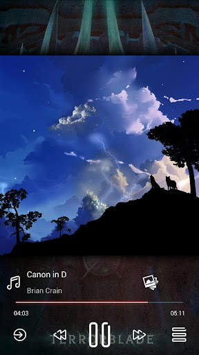 Storm Mp3 Player 3D 4 Android screenshot 2