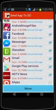 Send Apps to Sdcard скриншот 5