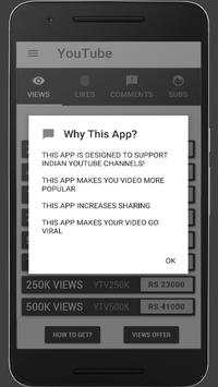 Million Views - Get YouTube Views, Likes, Subs screenshot 2