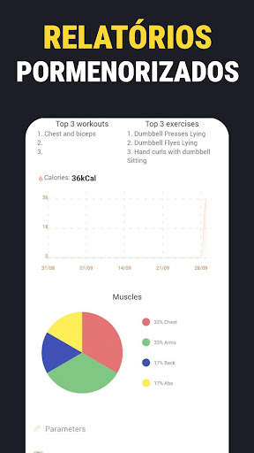 Exercícios com halteres screenshot 7