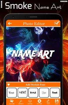 Smoke Name Art Effects - Focus & Filter screenshot 3
