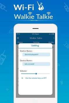 WiFi Walkie Talkie screenshot 4