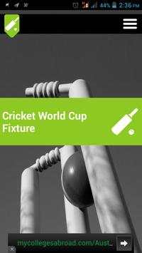 Cricket World Cup 2015 screenshot 1