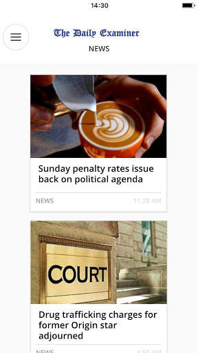Grafton Daily Examiner screenshot 1