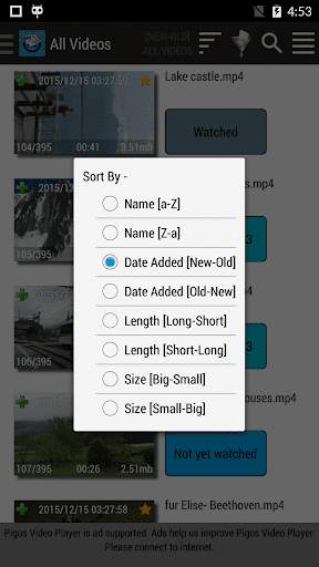 Pigos Video Player & Trimmer screenshot 11