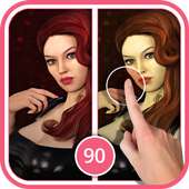 Find Difference Games Cartoon logo
