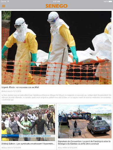 Senego: Notizie in Senegal screenshot 10