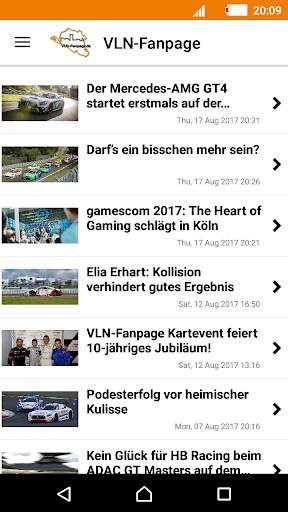 VLN-Fanpage News screenshot 1