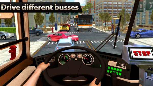 Kota Bus Umum Mengemudi 2018 screenshot 4