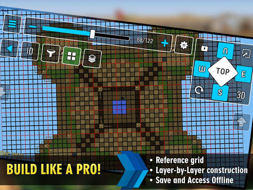 MCProApp build companion, blueprints for Minecraft screenshot 7