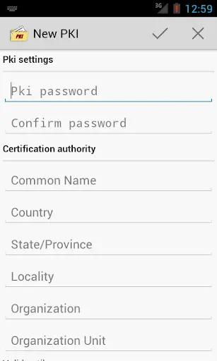 Easy PKI screenshot 1